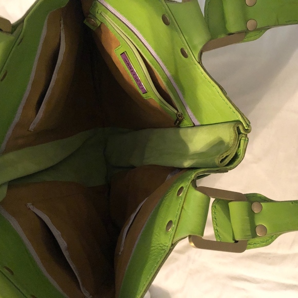 Jimmy Choo Lime tote - Picture 3 of 3